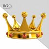 High quality 3d crown for composition