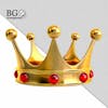 High quality 3d crown for composition