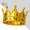 High quality 3d crown for composition