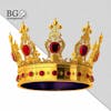 High quality 3d crown for composition