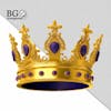 High quality 3d crown for composition