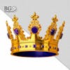 High quality 3d crown for composition