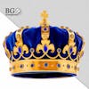 High quality 3d crown for composition