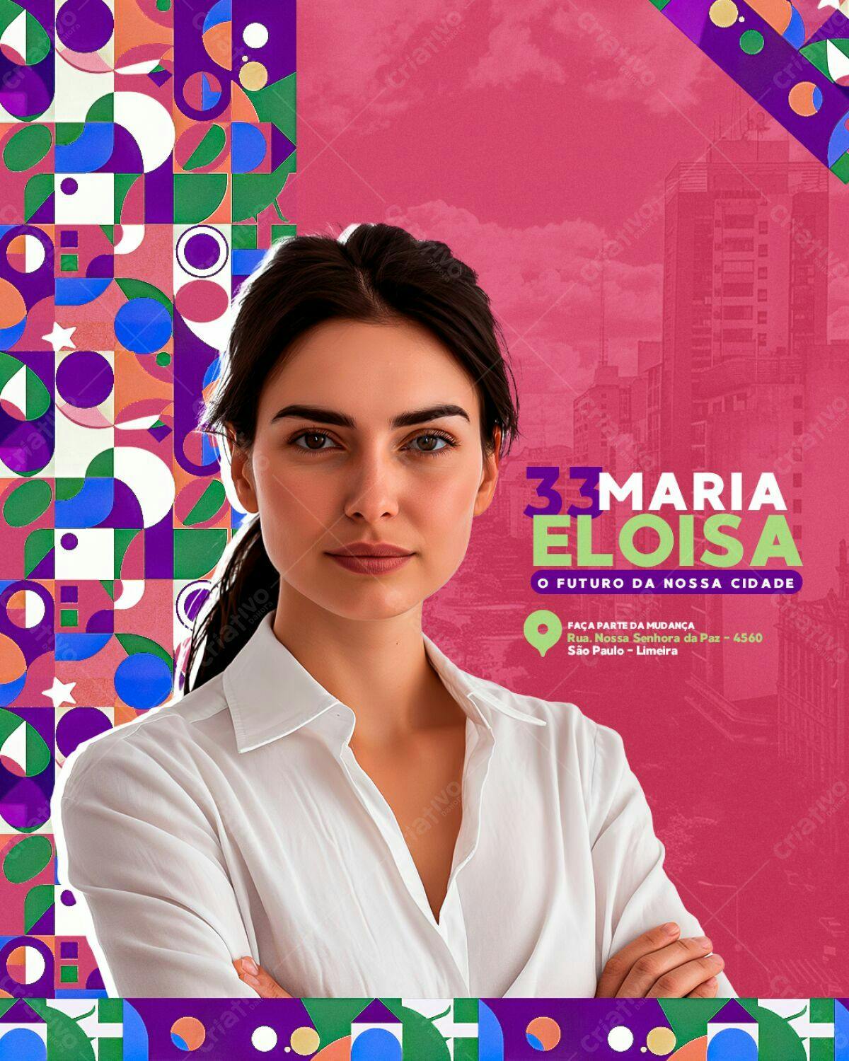 Flyer de Campanha Política PSD Editável