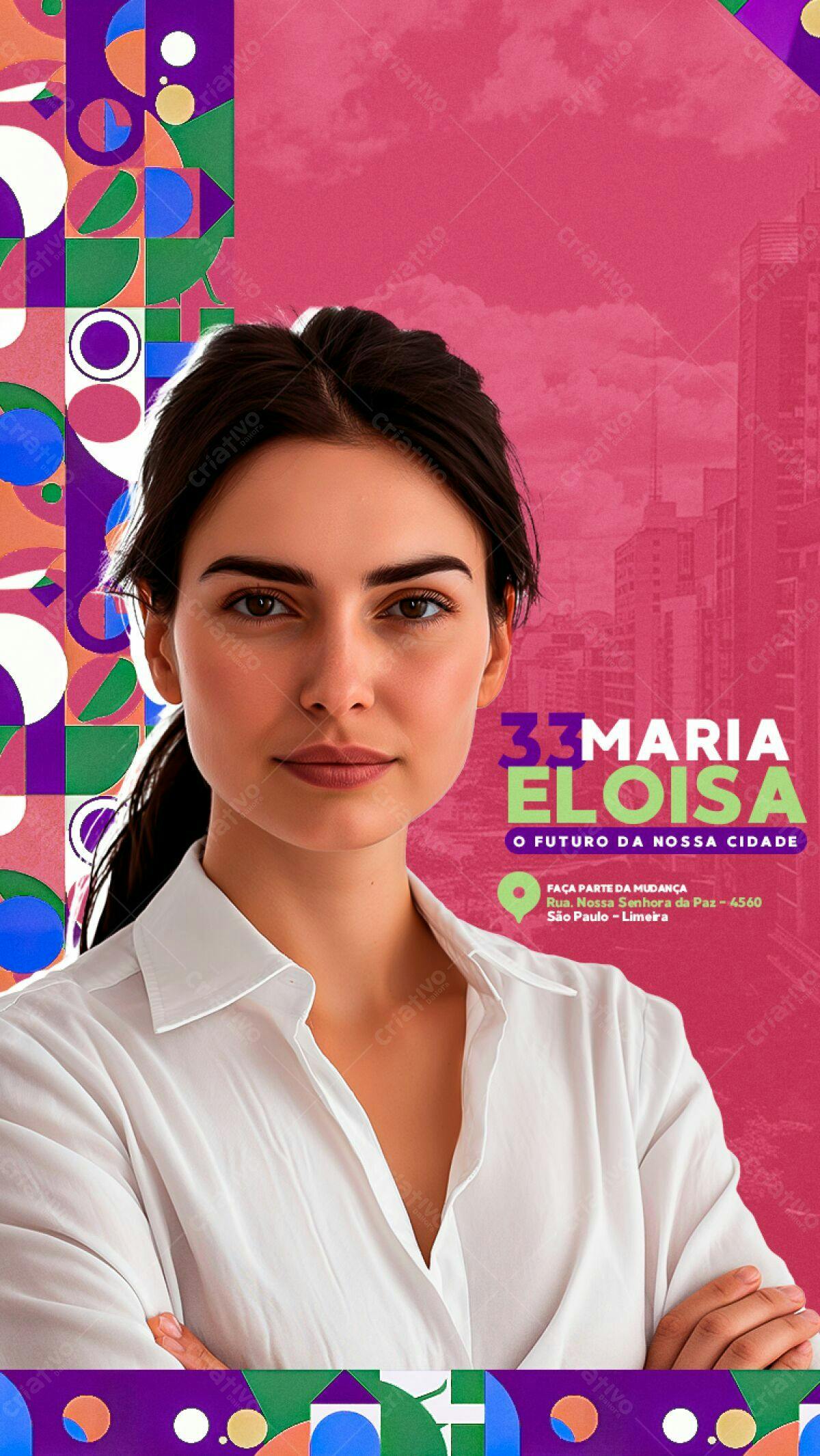 Flyer para Campanha Política PSD Editável