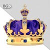 High quality 3d crown for composition