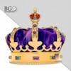 High quality 3d crown for composition