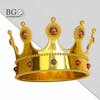 3d high quality crown for compositing