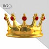 High quality 3d crown for composition