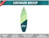 Prancha de surfe mockup