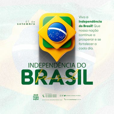 7 de setembro independência do brasil feed 1