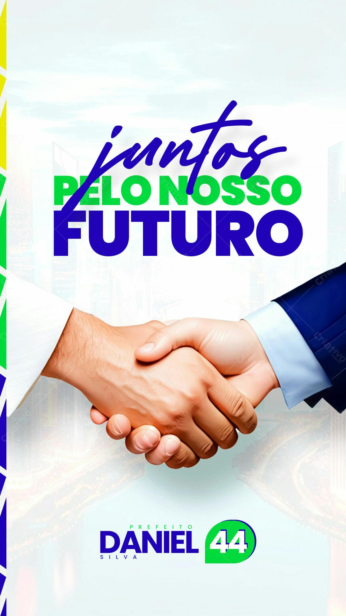 Flyer para Campanha Política PSD Editável