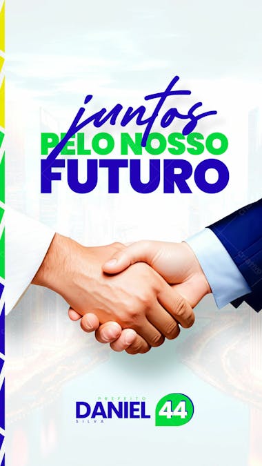 Campanha eleitoral política eleição prefeito vereador governador social media psd editavél a 2