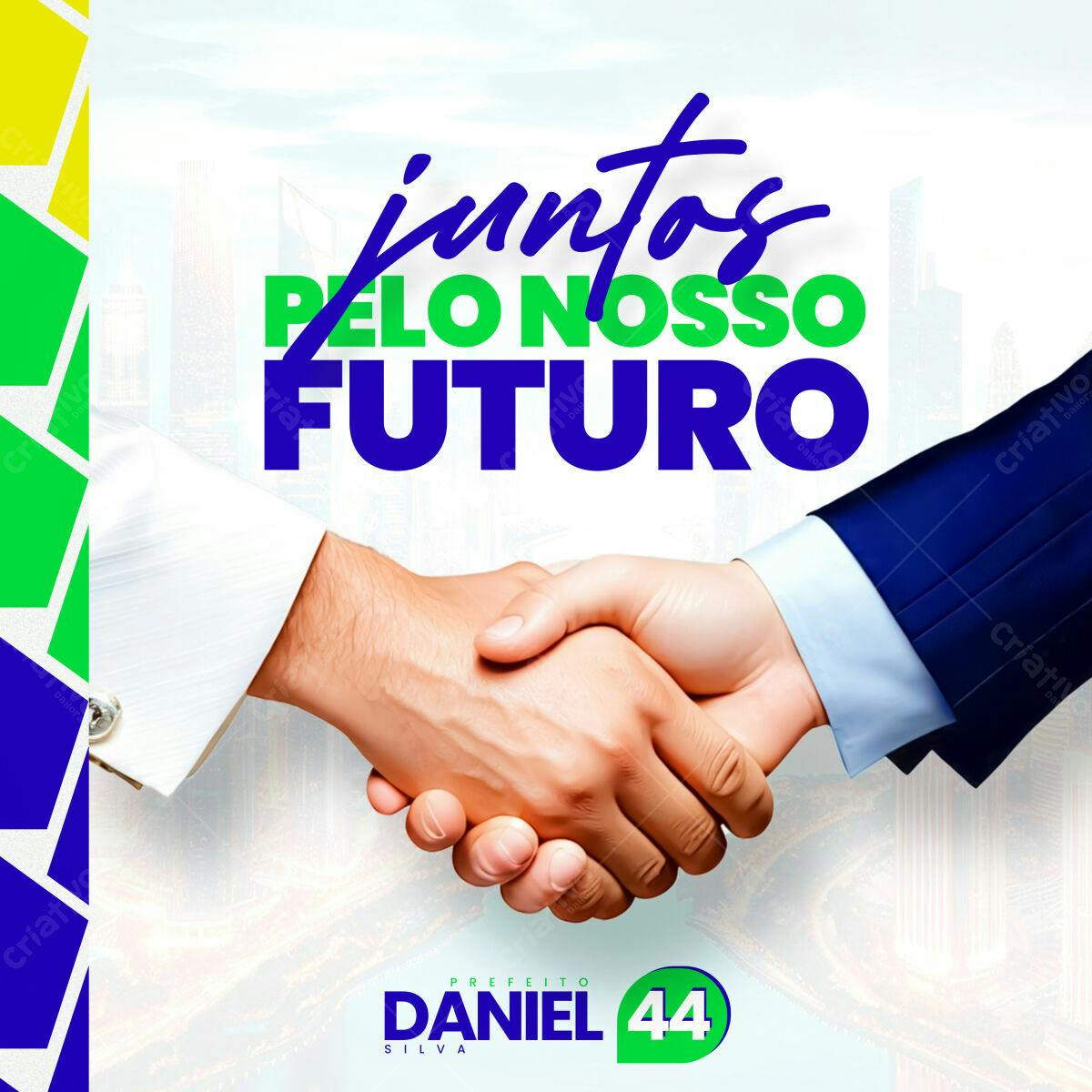 Flyer Campanha Política PSD Editável