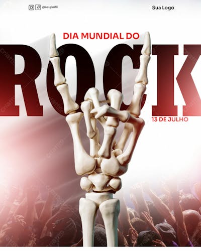Criativo De Dia Do Rock 02