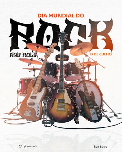 Criativo De Dia Do Rock 01