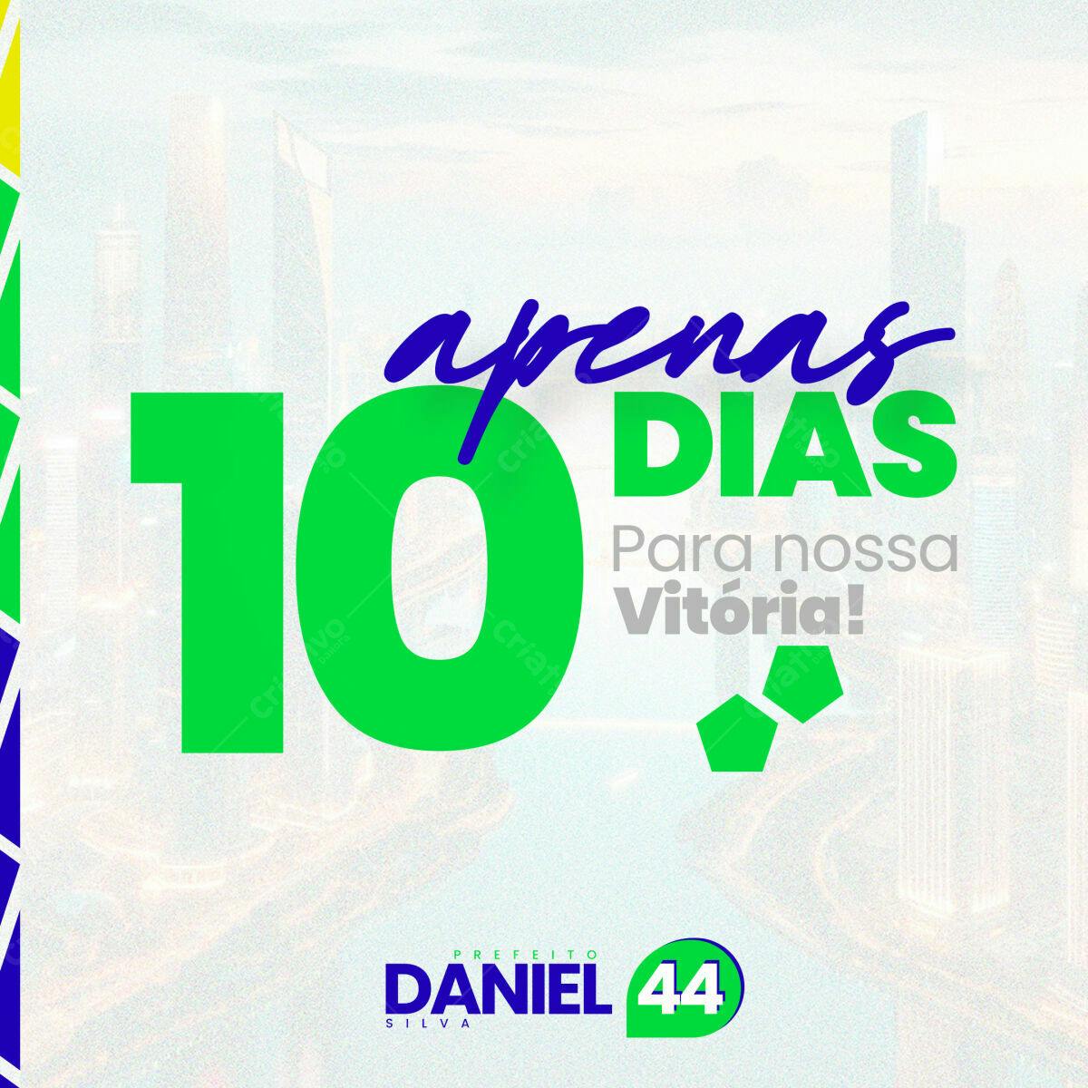 Postagem para Campanha Política PSD Editável