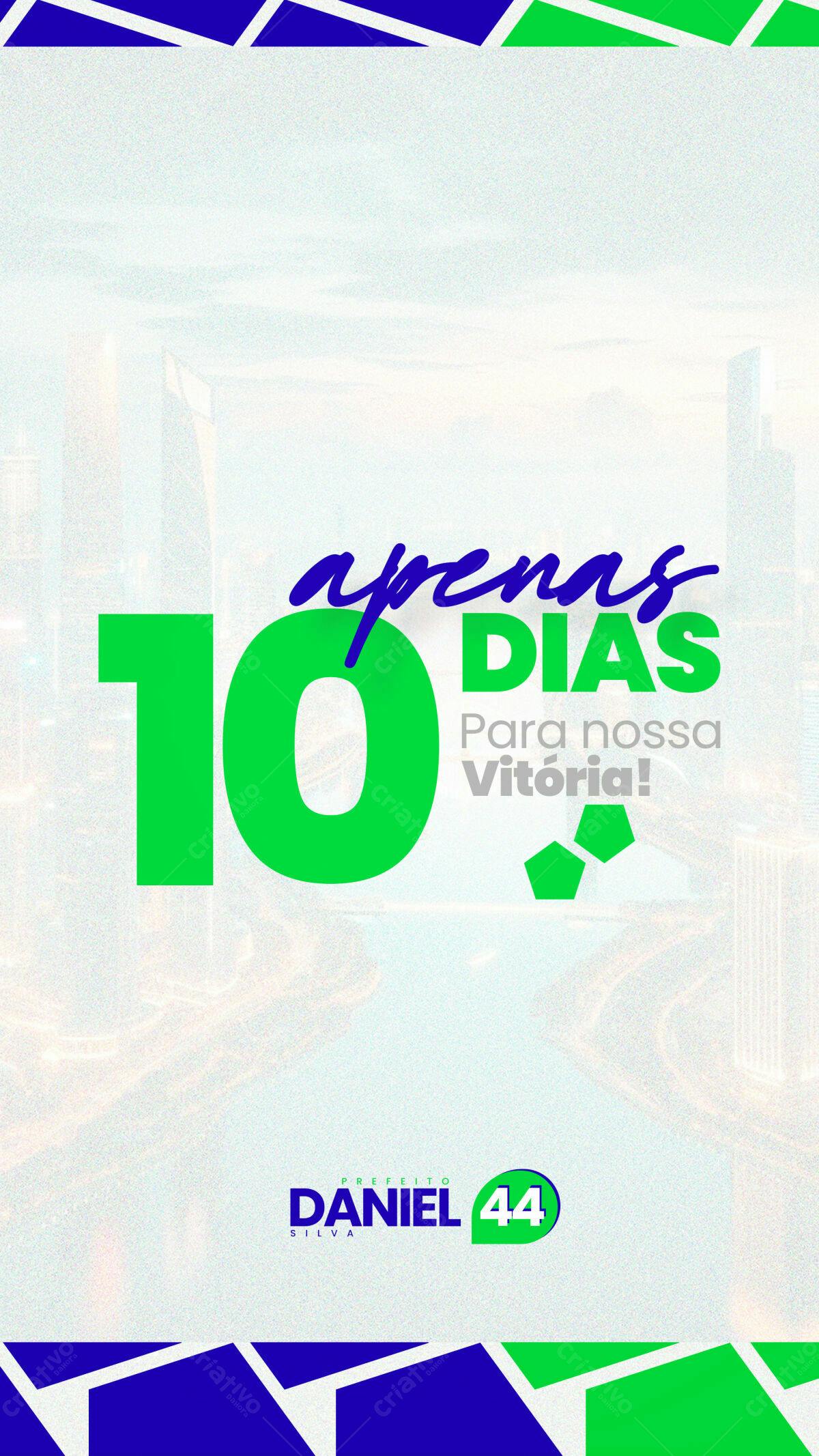 Flyer de Campanha Política PSD Editável