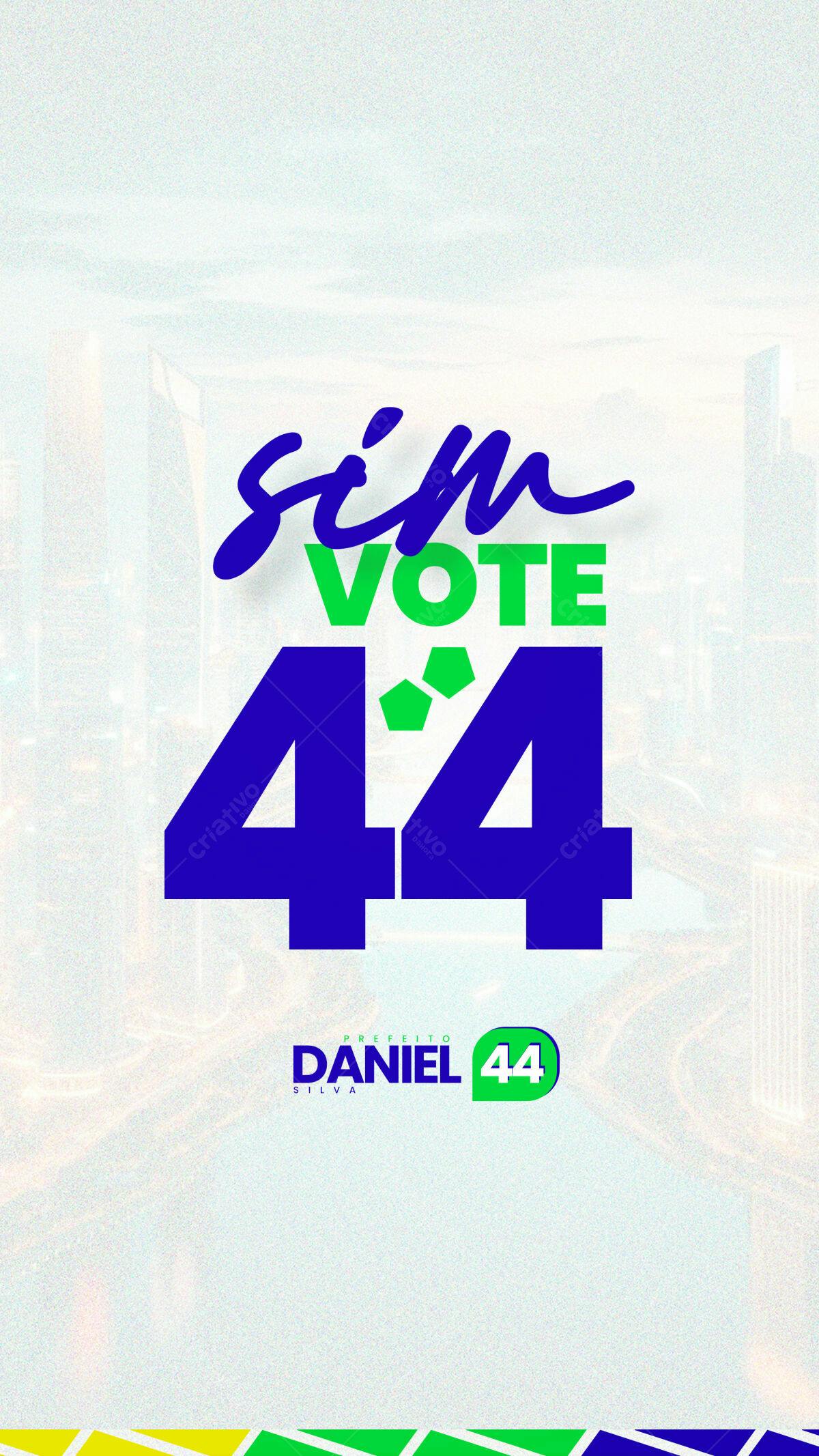 Flyer de Campanha Política PSD Editável