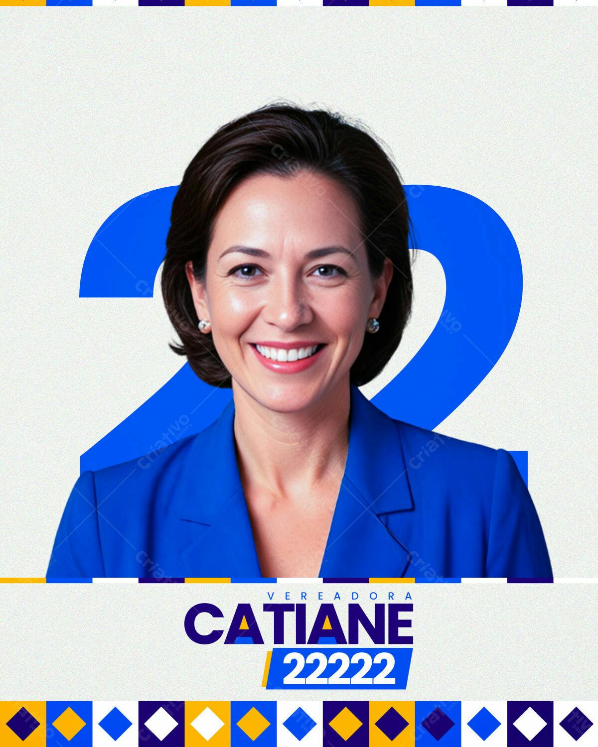 Material de Campanha Política PSD Editável