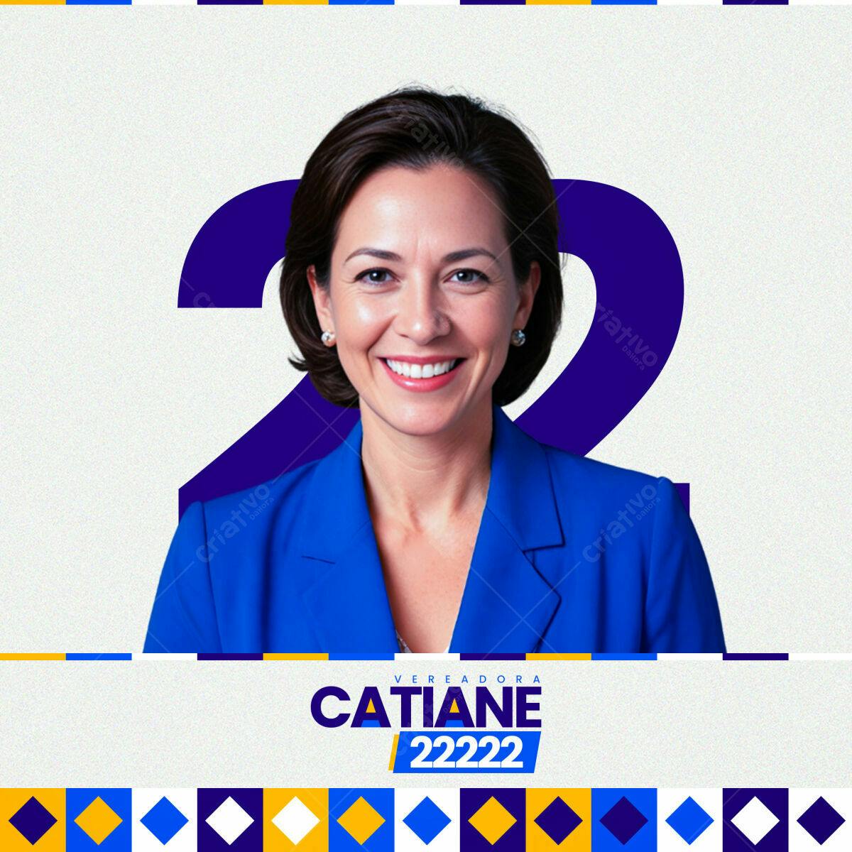 Material de Campanha Política PSD Editável