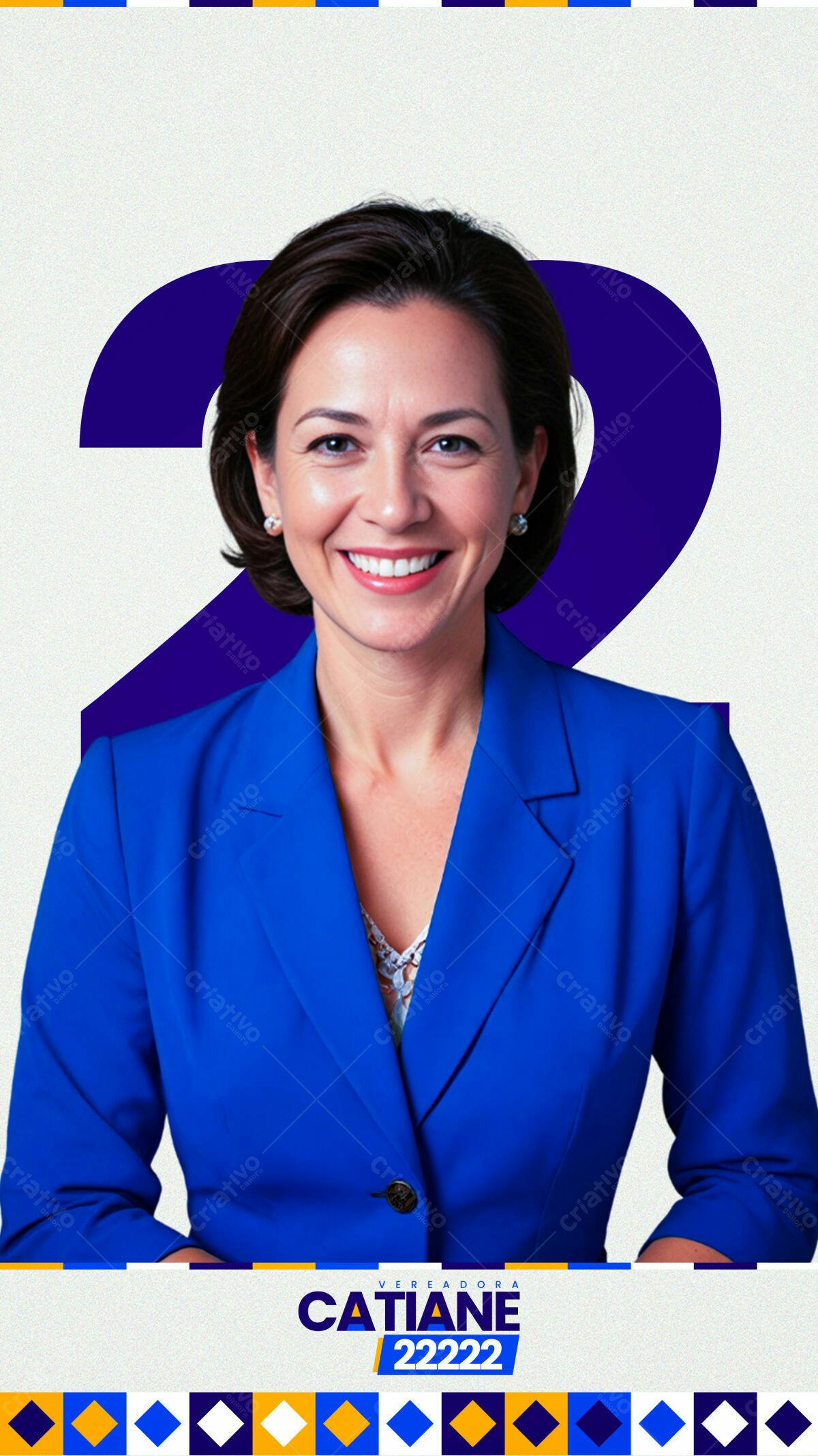 PSD para Campanha Política Eleições 2022 PSD Editável