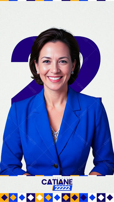 Campanha Eleitoral Política Eleição Prefeito Vereador Governador Deputado Social Media Psd Editavél B 3