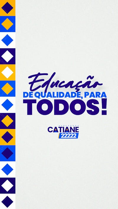 Campanha Eleitoral Política Eleição Prefeito Vereador Governador Deputado Social Media Psd Editavél C 3