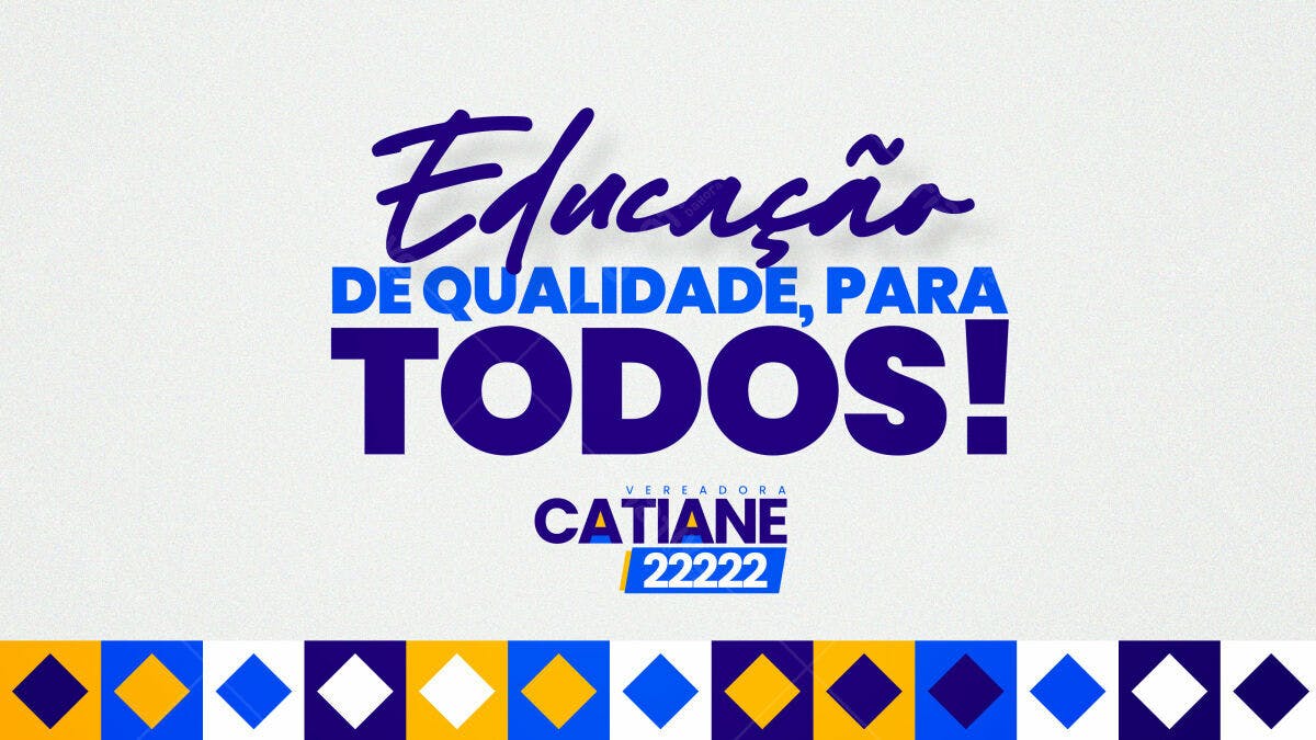 Flyer para Campanha Política PSD Editável