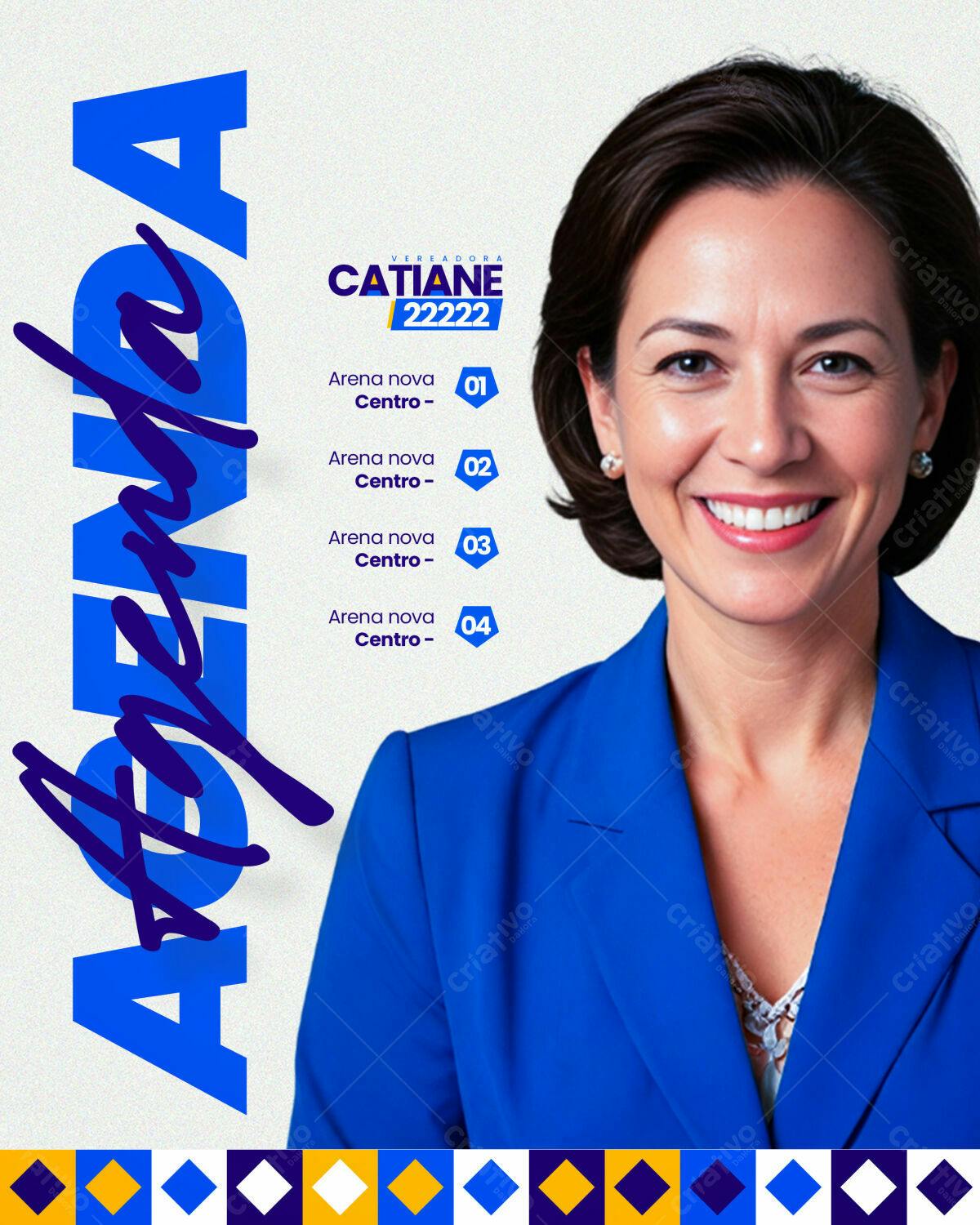 Flyer para Campanha Política PSD Editável