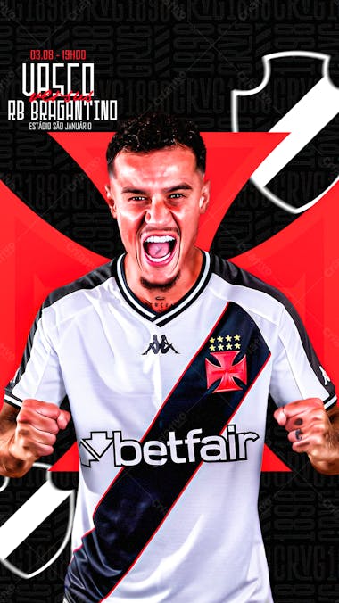 Flyer matchday coutinho vasco