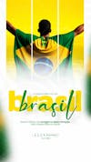 Brazil independence day, september 7th, social media feed psd editable g 2