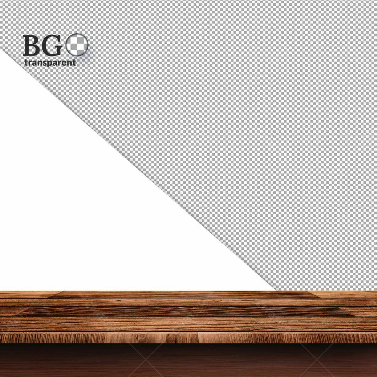 Mockup de Mesa de Madeira PSD Editável