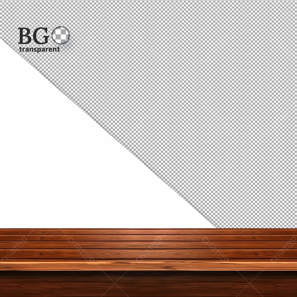 Mockup de Mesa de Madeira PSD Editável