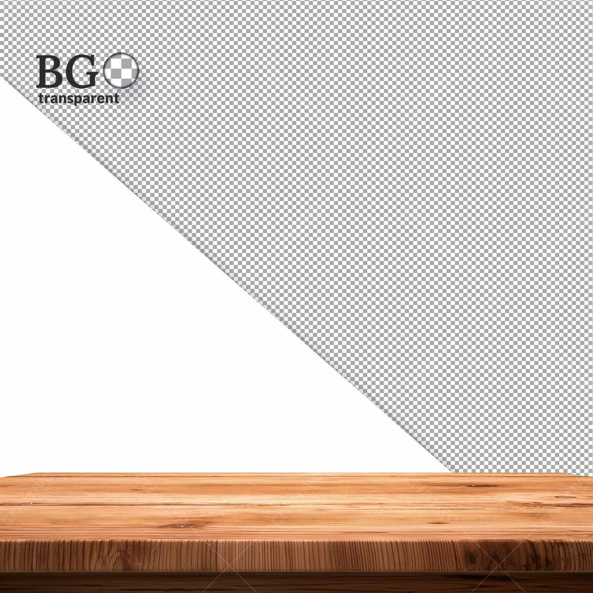 Mockup Mesa de Madeira PSD Editável