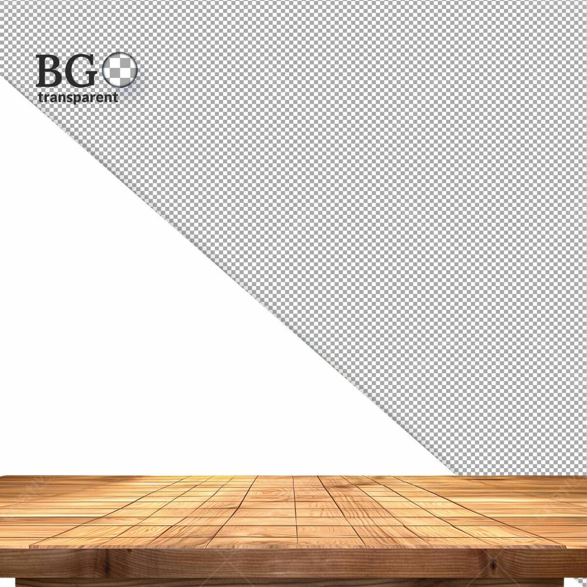 Mockup de Mesa de Madeira PSD Editável