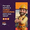 Banner de midia social construtora ou modelo de postagem no instagram