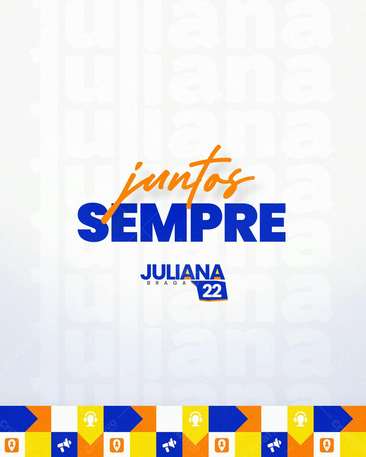 Flyer Campanha Política PSD Editável