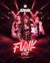 Flyer baile funk fest com elas feed