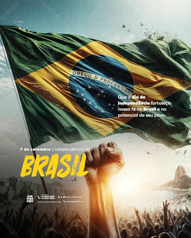 Independência do brasil 7 de setembro feed