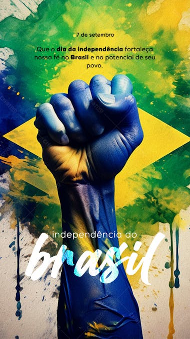 Independência do brasil 7 de setembro stories