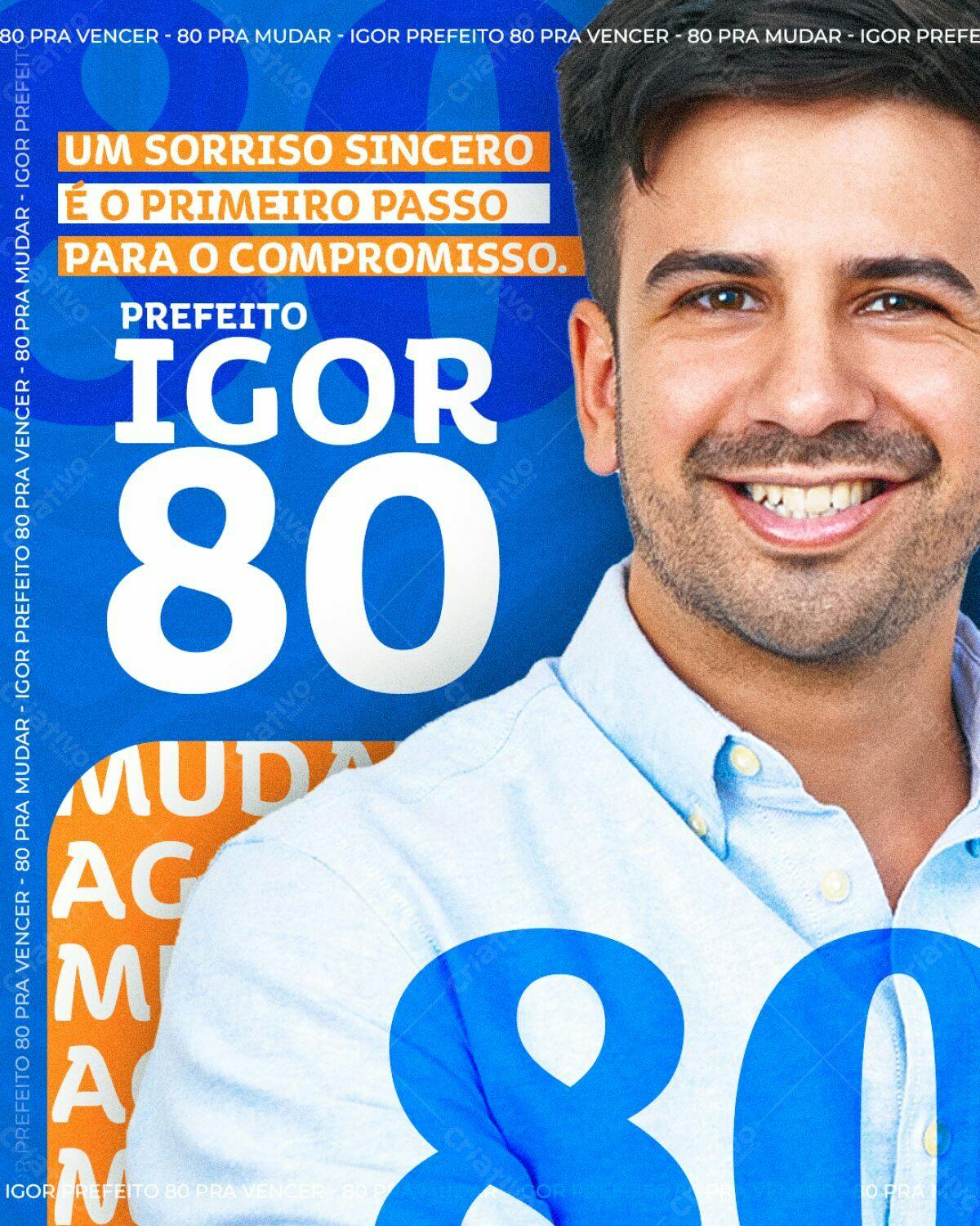 PSD para Campanha Política Eleitoral PSD Editável