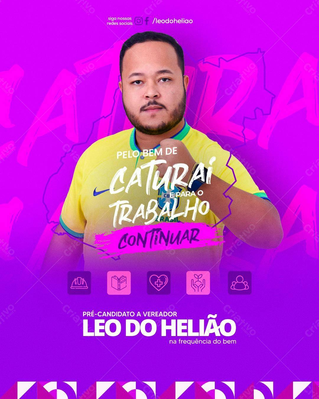 Flyer Campanha Política PSD Editável