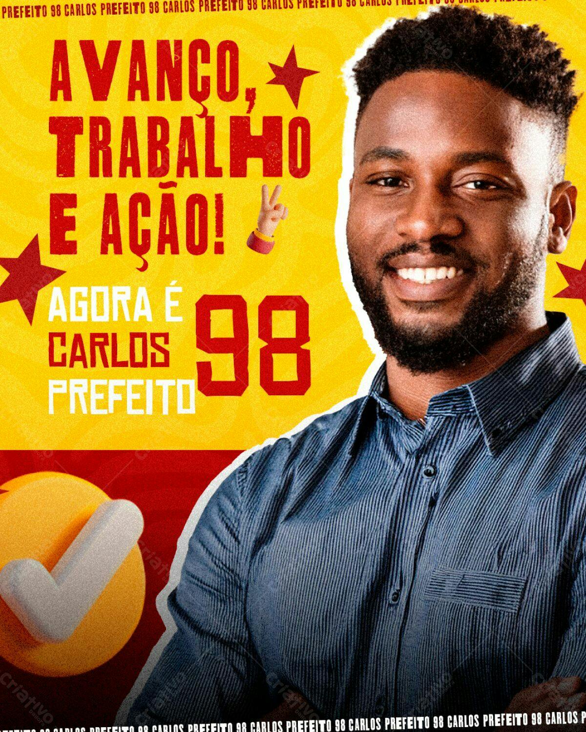Flyer Campanha Política PSD Editável
