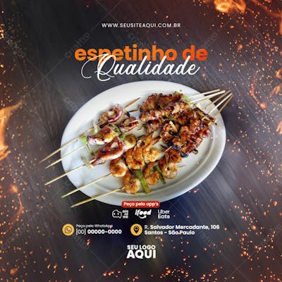 Feed Quadrado Churrascaria 13