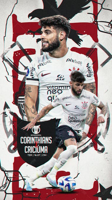 Yuri alberto corinthians matchdays story brasileirão