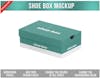 Shoe box mockup