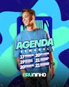 Bruninho's weekly schedule (feed and stories)