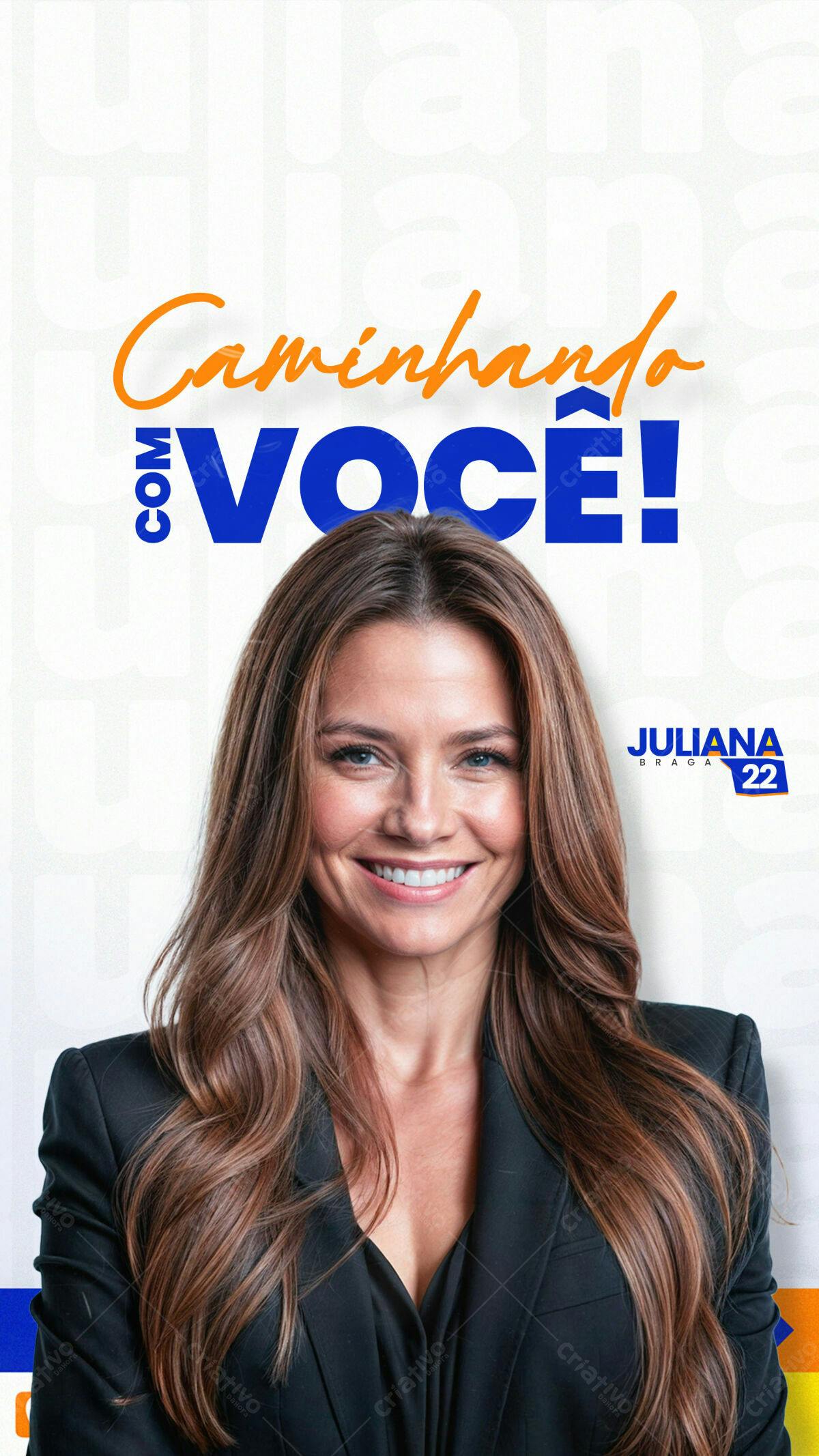 PSD para Campanha Política PSD Editável