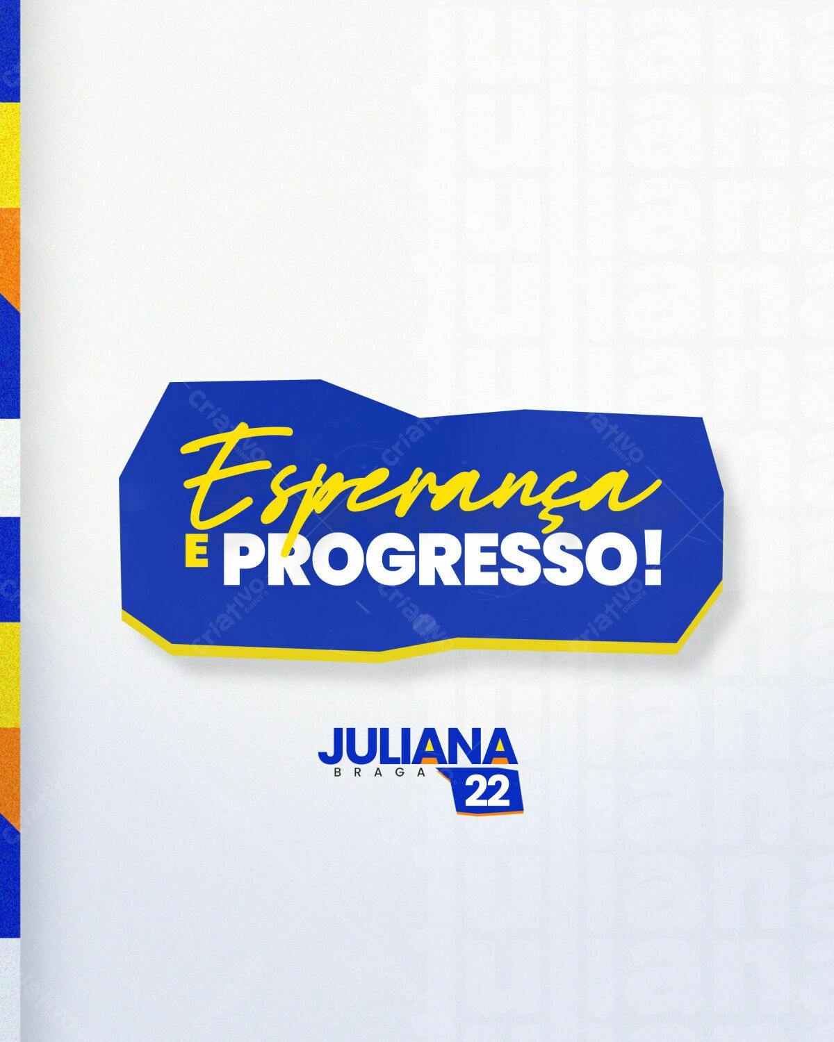 Flyer de Campanha Política PSD Editável